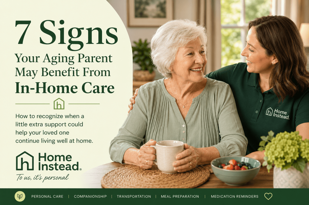7 Signs Your Aging Parent May Benefit From In-Home Care in Little&nbsp;Rock